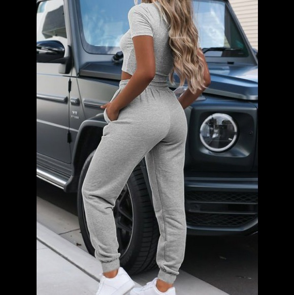 FIGHT NIGHT BAD HOTTY 🫠 Happy Face CUTE PSYCHO Drawstring Jogging Sweatpants - Picture 3 of 6